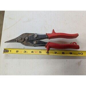 Wiss M1 Aviation Right Snips with Red Grip - Made in USA
